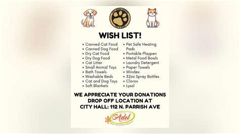 Adel Animal Control Shelter seeks community support through donation drive