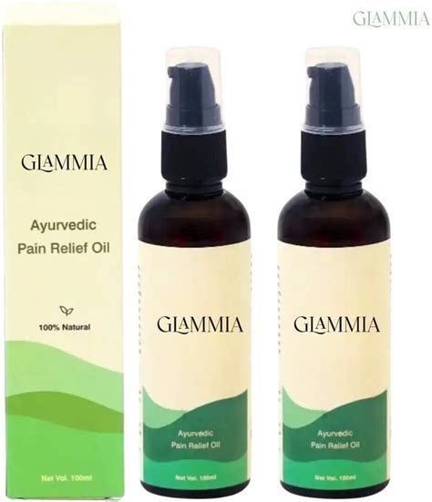 GLAMMIA Tulir Natural Pain Oil | Trusted Relief For Sore Muscles Liquid ...