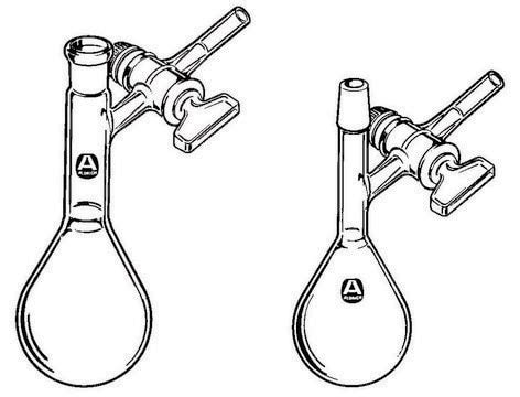 Schlenk Kjeldahl reaction and storage flask female Joint: ST/NS 14/20 ...