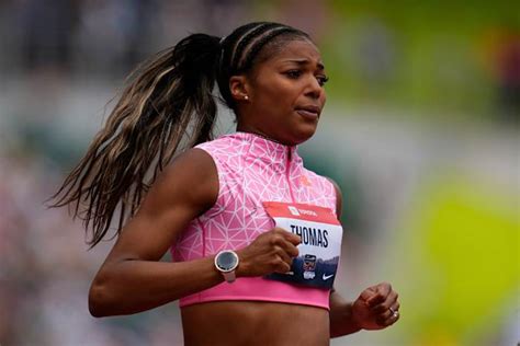 Gabby Thomas won't run at track and field world championships due to ...