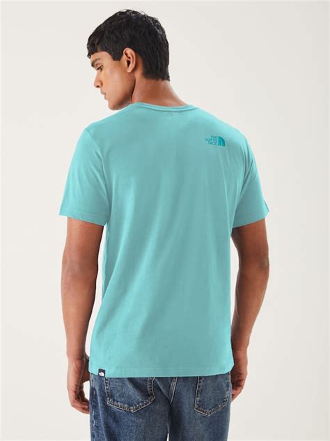 Buy The North Face Teal Blue Simple Dome T-Shirt from Next India
