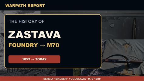 The History of Zastava Arms: Cannon Foundry to M70 | Warpath Report ...