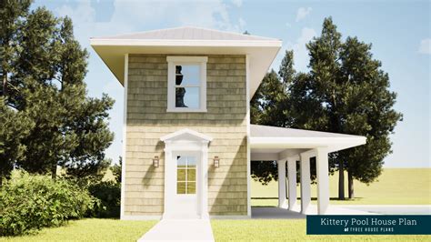 Pool House Plans by Tyree House Plans