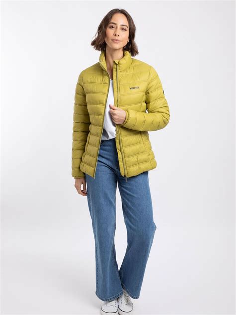 Buy Weird Fish Mustard Yellow Travellia Lightweight Showerproof Padded Jacket from Next Canada