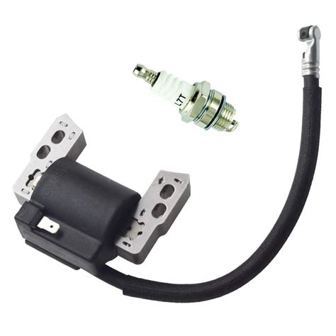 590454 Ignition Coil+L7T Spark Plug,Compatible Briggs & Stratt