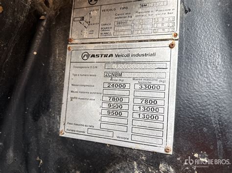 1983 Astra BM 304F/2 6x4 Concrete Pump Truck | Ritchie Bros. Auctioneers