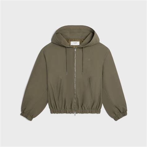 ウィンドブレーカー / ナイロン - カーキ | CELINE