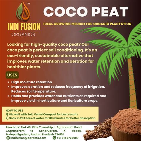 What is Coco Peat and How to Use It for Plants? - Indifusion Organics
