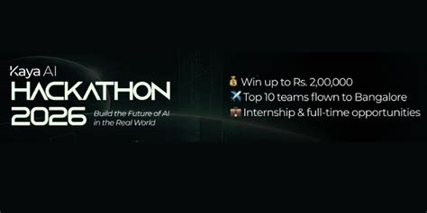 Kaya AI IIT India Hackathon 2026 | Eventopia