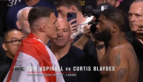 What time is UFC 304 Tonight? Aspinall vs Blaydes - Start times ...
