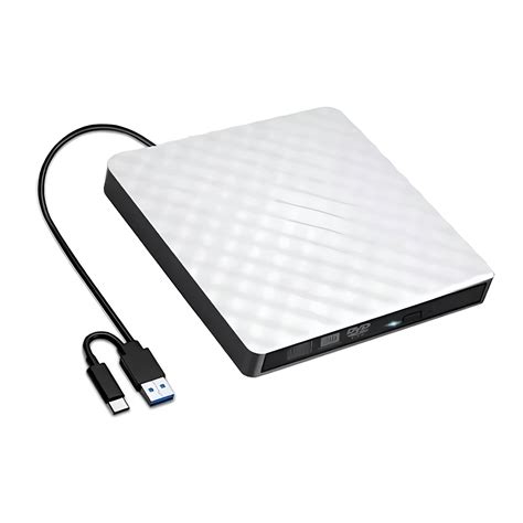 GJX External Cd/Dvd Drive for Laptop Cd/Dvd Player Usb 3.0 Type C ...
