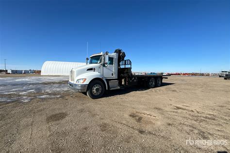 2005 Hiab O85-B-2 4000 kg Knuckle Boom on 2012 Kenworth T370 6x4 ...