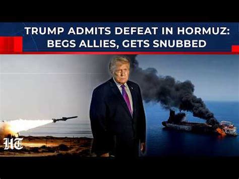 US military admits defeat in Iran war, desperate Trump tries to make ...