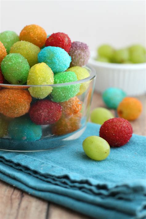 How to make colorful rainbow grapes