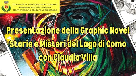 Presentazione della Graphic Novel Storie e Misteri del Lago di Como con ...