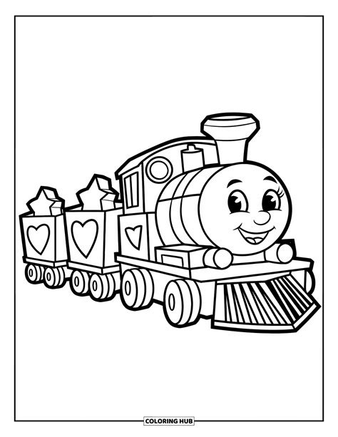 110+ Train Coloring Pages for Kids & Adults (Free)