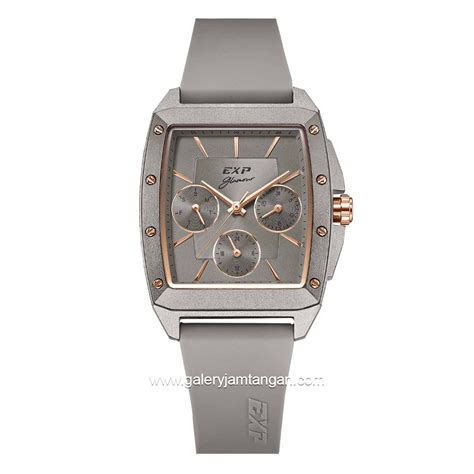 Expedition E 6636 BF Multifunction Grey Rubber Strap – Galery Jam Tangan
