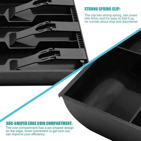 KrushikaEnterprise Plastic cash drawer organizer tray, cashier drawer ...