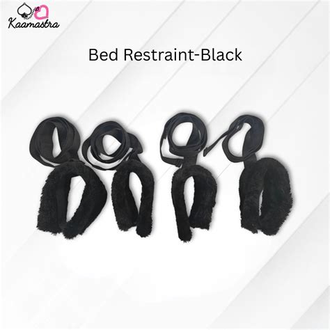 Buy Kaamastra Black Bed Restraint | Bondage Anchor System
