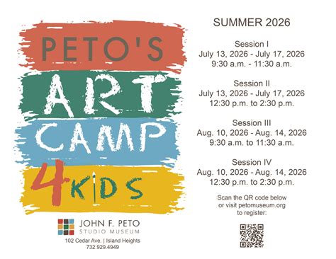 Jul 13 | Peto's Art Camp For Kids | Toms River, NJ Patch
