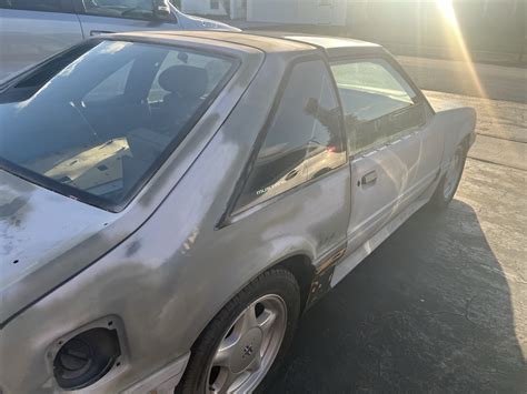 1987 Ford Mustang Hatchback Black GT for sale