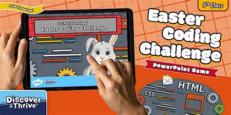 Easter Coding PowerPoint Game for 5th Class