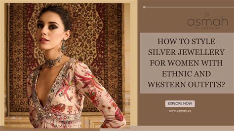 How to Style Silver Jewellery For Women with Ethnic and Western Outfit