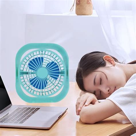 SACRO Desk Fan (Portable Table Fan) with USB Rechargeable Fan For Home ...