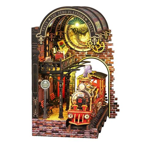 Magic Express Puzzle – DIY BookNook with Light – Geekmonkey