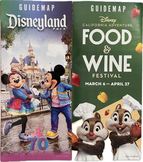 Food & Wine Festival 2026 – Disneyland Resort Guide Maps Collectors