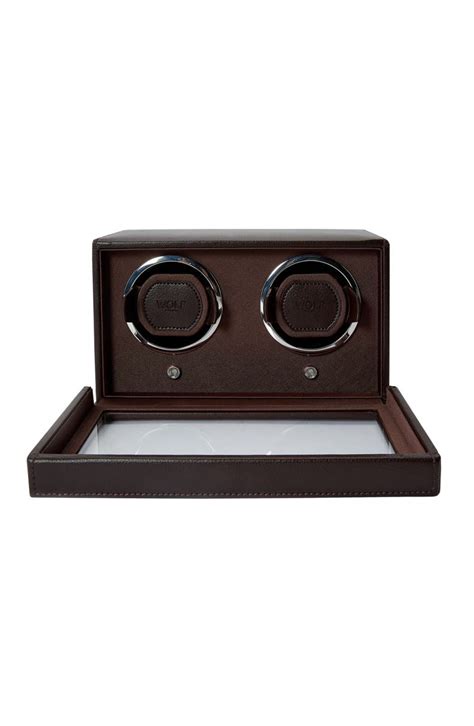 WOLF Cub Double Watch Winder with Cover | Nordstrom