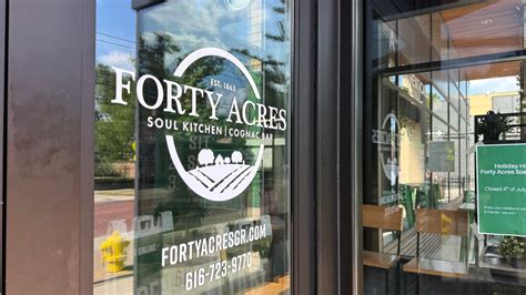 Forty Acres Soul Kitchen to close, bring in new concept | WOODTV.com