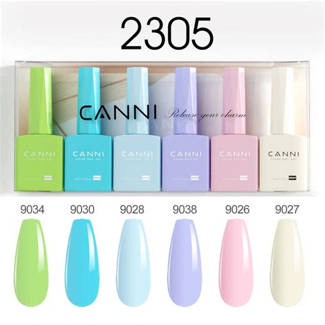 Glam'ongle CANNI Pack x6 VSP Couleur Sans HEMA Sans TPO - Shop