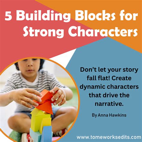 5 Building Blocks for Strong Characters — Tomeworks Editing