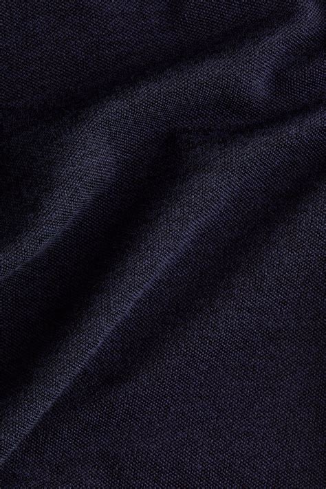 Straight-leg jersey trousers - Navy blue - Ladies | H&M IN