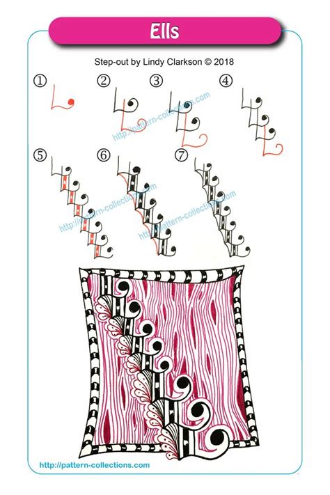 Pin by Marielle Vermeer on Zentangle patterns collectie | Zentangle ...