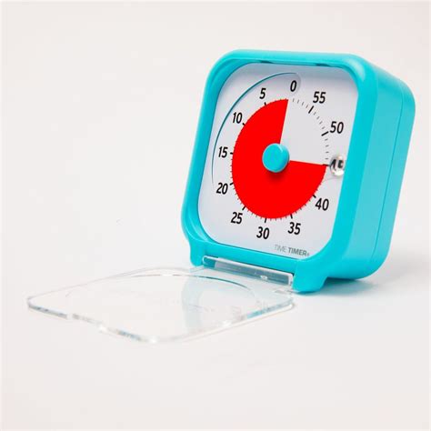 Time Timer pocket - 7,5 x 7,5 cm - turkis