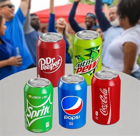 Beer Can Covers 12 oz Silicone Sleeve Set (5 Pack) - New