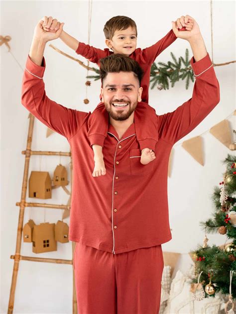 men's bamboo knit nightsuit - valentine edit