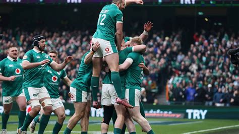 Ireland secures victory over Scotland in Six Nations match