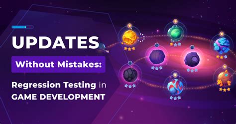 Updates Without Mistakes: Regression Testing for Games