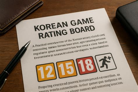 How to Navigate the Korean Game Rating Board Regulations - WG TRAVEL ...