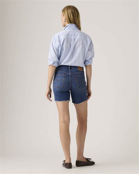 501® Original Fit Mid-thigh Lightweight Women's Shorts - Medium Wash | Levi's® US