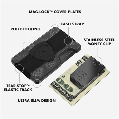 Metal Wallet - Tattoo - Aluminum - Axwell Wallet