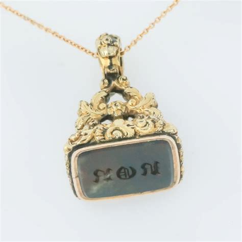 Estate 9ct Yellow Gold Puff Heart Pendant - Chilton's Antiques