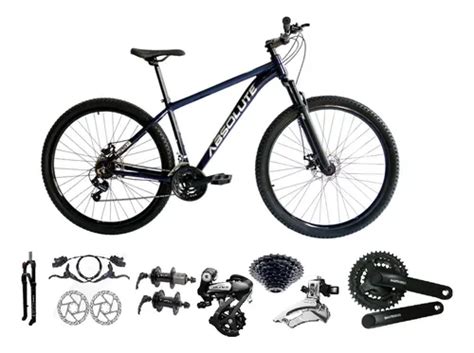 Bike Aro 29 Absolute Nero 5 Shimano Garfo C/trava 24vl | Frete grátis