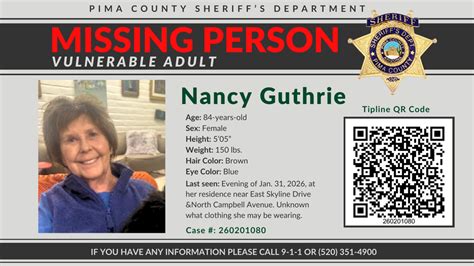 Nancy Guthrie: May 1 marks three months since mom of "Today" host ...