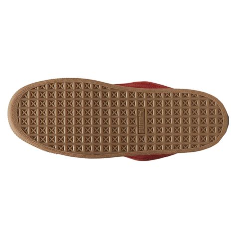 PUMA Suede Xl Op Lace Up Mens Red Sneakers Casual Shoes 40170901 | eBay