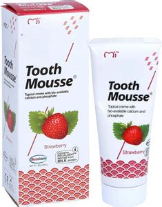 DENTAL AVENUE Tooth Mousse 40gm TubeStrawberry Flavor Teeth Whitening ...