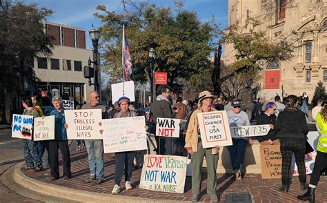 Groups gather in Birmingham to protest war against Venezuela - al.com
